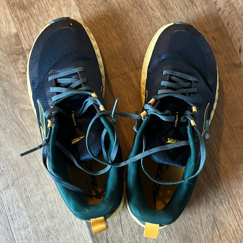 Altra Men's Sneakers - Navy and Yellow